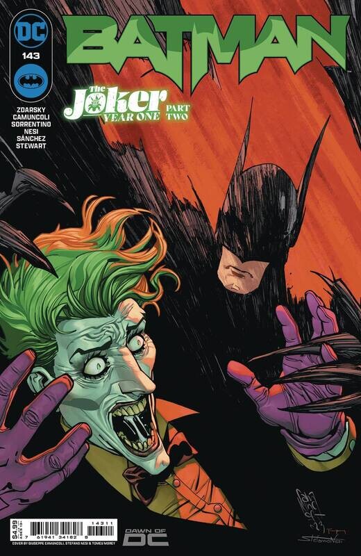 BATMAN #143 CVR A GIUSEPPE CAMUNCOLI & STEFANO NESI
DC COMICS
(14th February 2024)