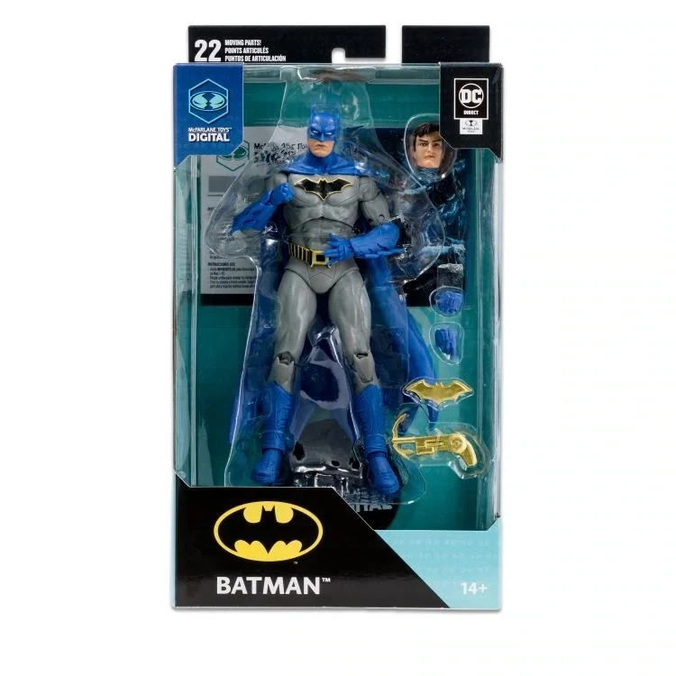 MCFARLANE TOYS 7" DC MULTIVERSE BATMAN (DC REBIRTH) WITH MCFARLANE TOYS DIGITAL COLLECTIBLE