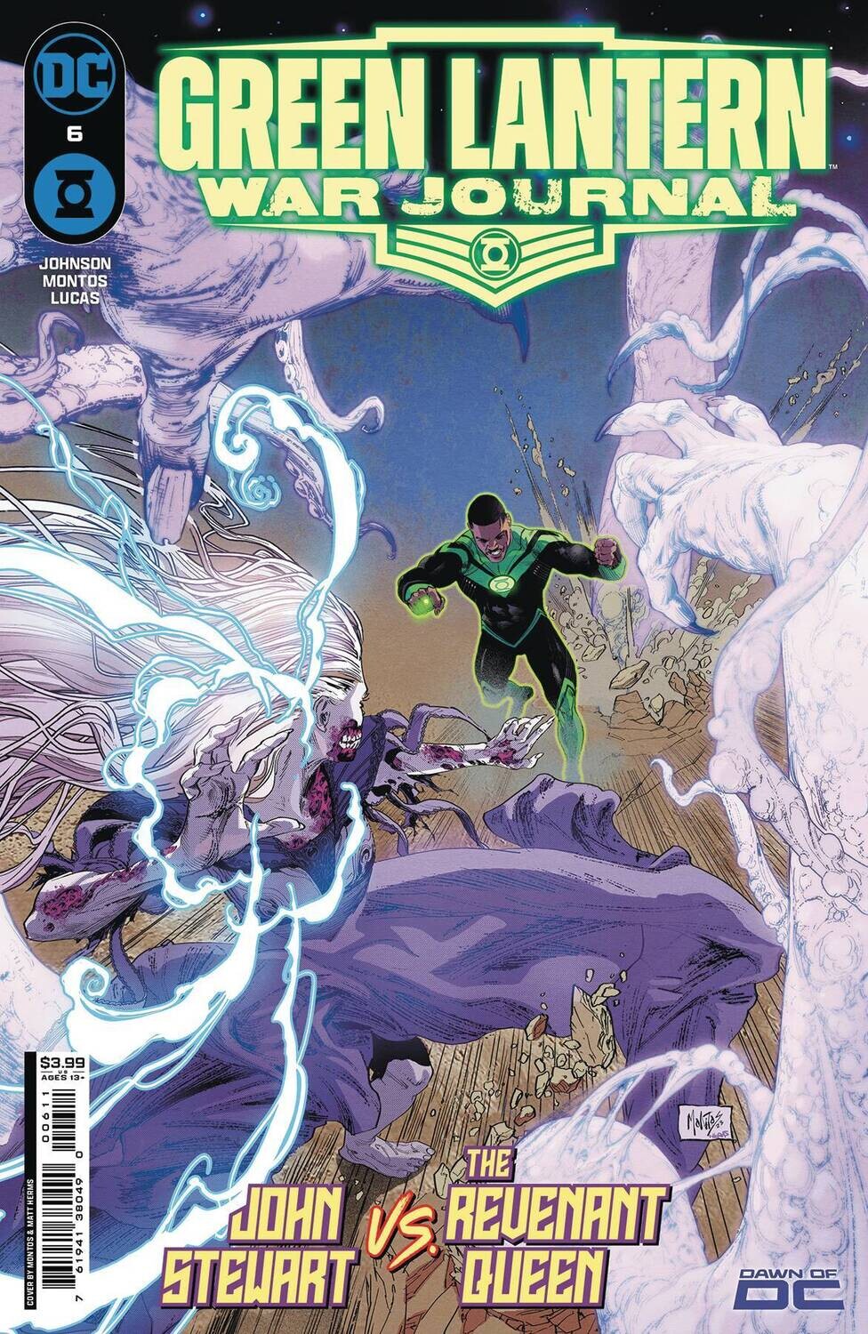 GREEN LANTERN WAR JOURNAL #6 CVR A MONTOS
DC COMICS
(21st February 2024)