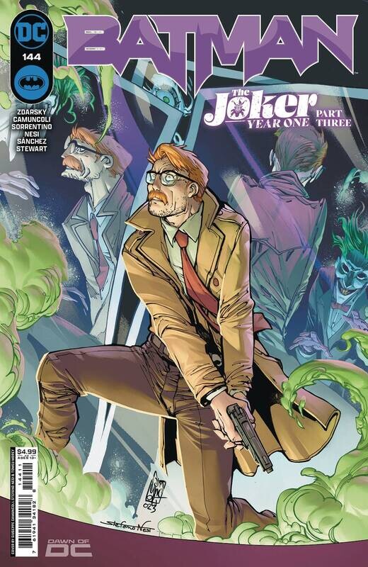BATMAN #144 CVR A GIUSEPPE CAMUNCOLI & STEFANO NESI
DC COMICS
(21st February 2024)