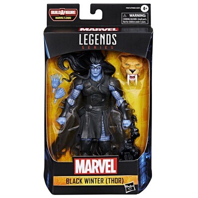 ***PRE-ORDER*** Marvel Legends 6" Comics Wave Black Winter (Thor) Action Figure (ZABU BAF)