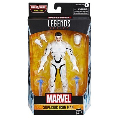 ***PRE-ORDER*** Marvel Legends 6" Comics Wave Superior Iron Man Action Figure (ZABU BAF)