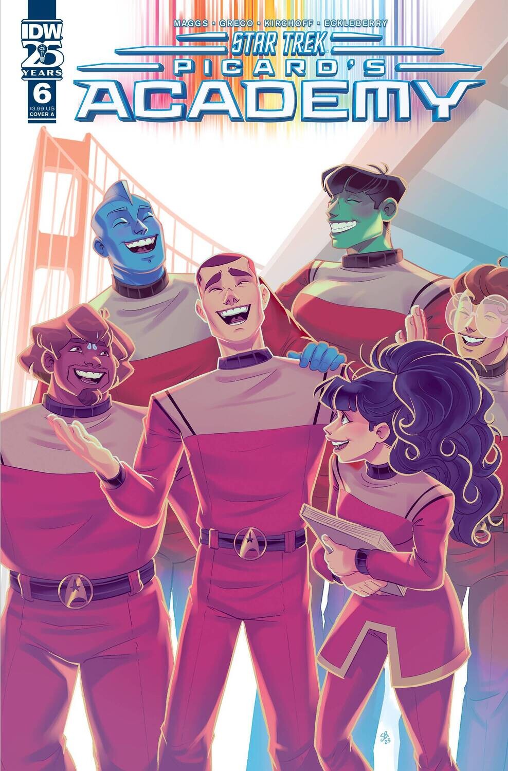 STAR TREK PICARDS ACADEMY #6 CVR A BOO
IDW
(28th February 2024)