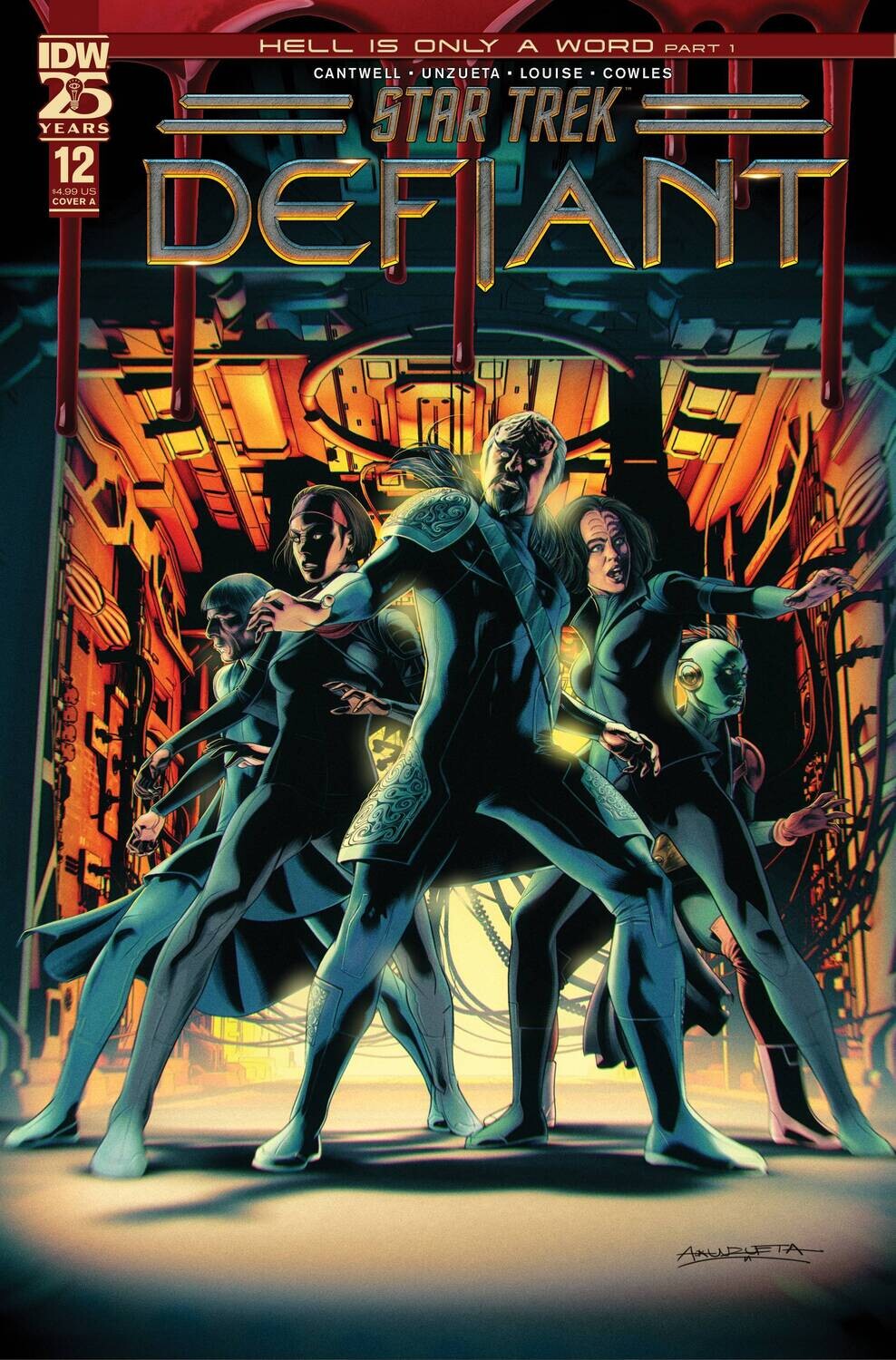 STAR TREK DEFIANT #12 CVR A UNZUETA
IDW
(28th February 2024)
