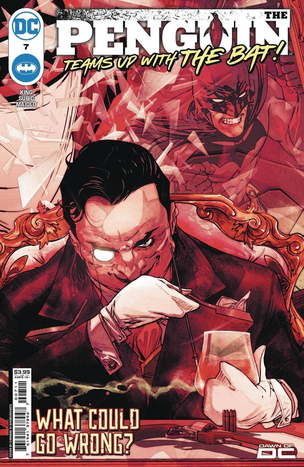 PENGUIN #7 CVR A CARMINE DI GIANDOMENICO
DC COMICS
(28th February 2024)