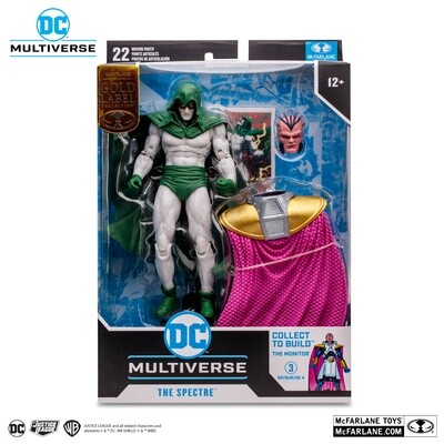 ***PRE ORDER*** McFarlane Toys DC Multiverse Crisis on Infinite Earths Wave The Spectre (MONITOR BAF) GOLD LABEL