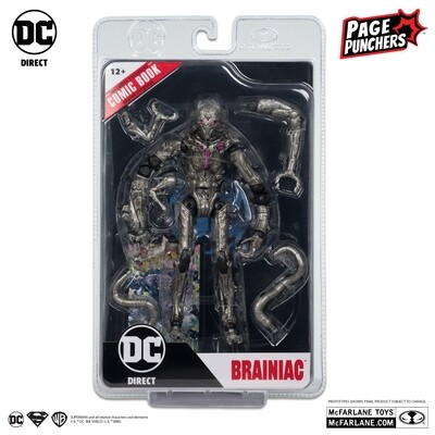 **PRE-ORDER** DC DIRECT COLLECTIBLES 7" PAGE PUNCHERS GHOSTS OF KRYPTON WAVE 1: BRAINIAC