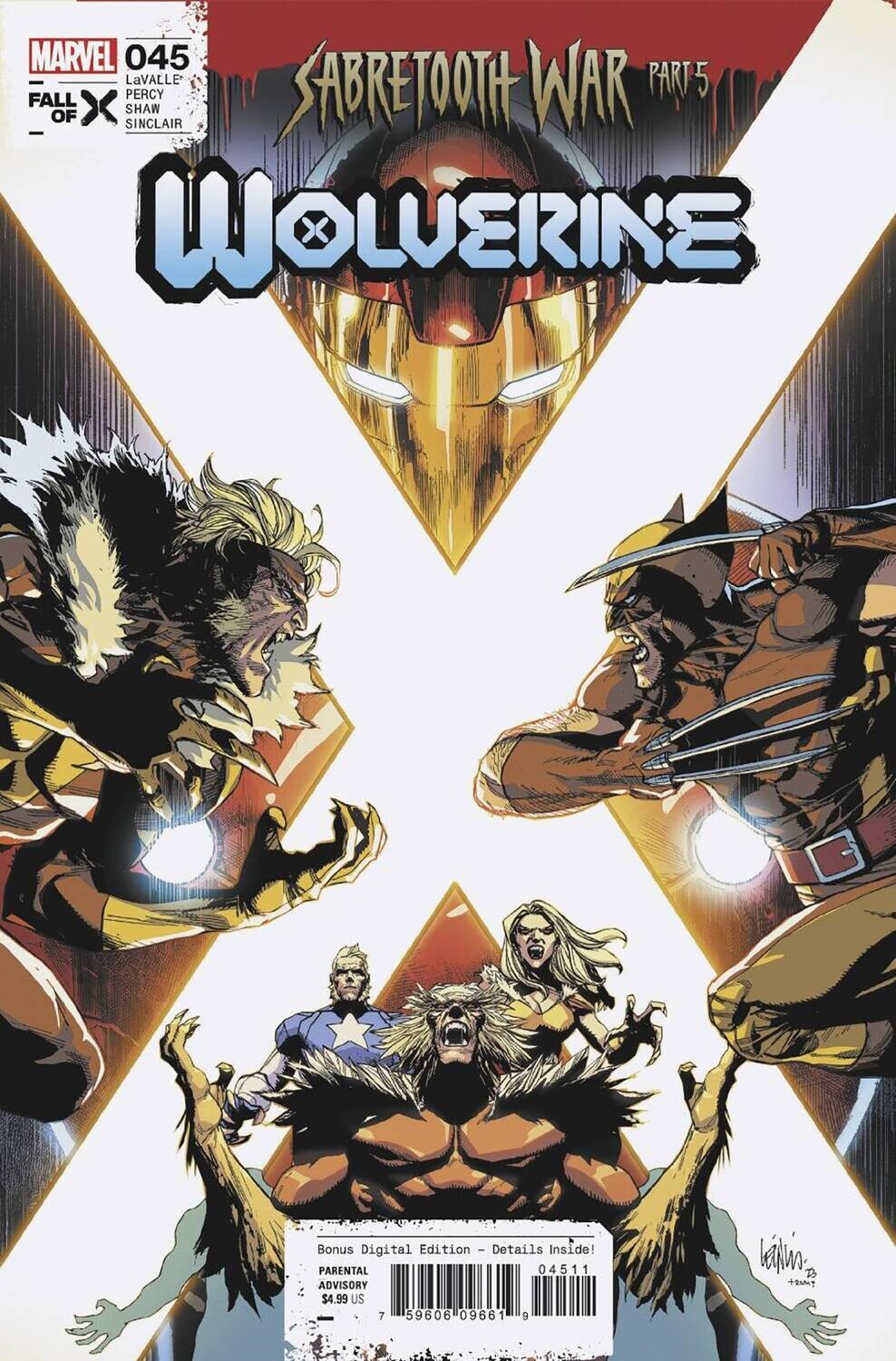WOLVERINE #45
MARVEL COMICS
(13th March 2024)