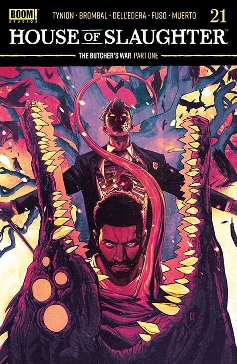 HOUSE OF SLAUGHTER #21 CVR A MALAVIA
BOOM! STUDIOS
(13th March 2024)