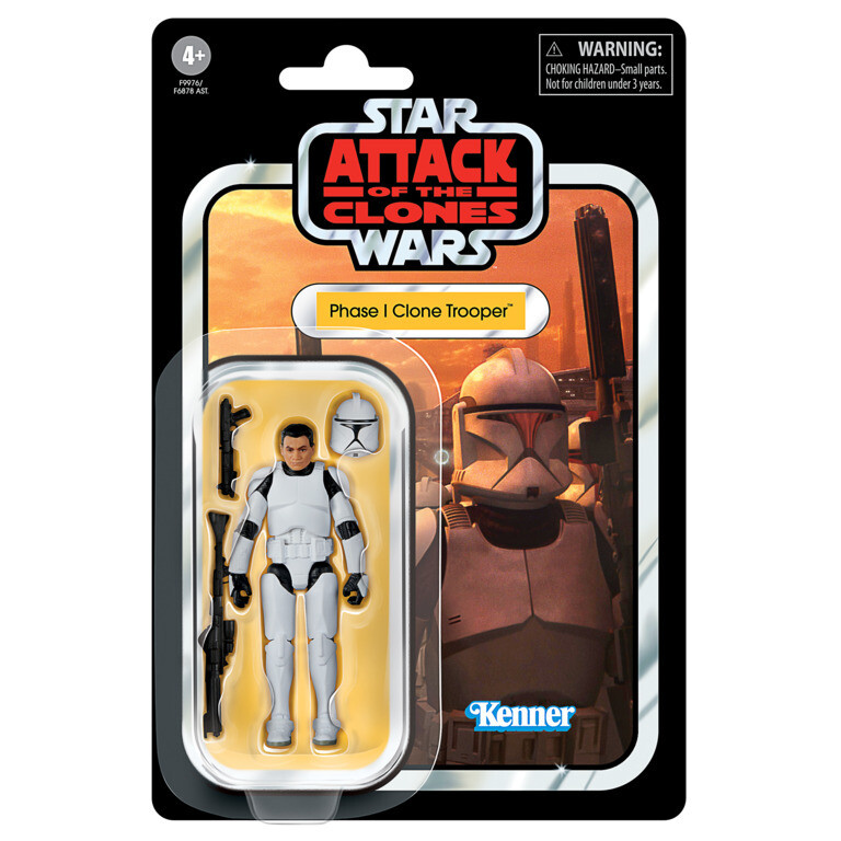Star Wars The Vintage Collection 3.75" Phase I Clone Trooper (Attack of the Clones)