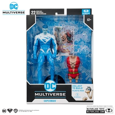 ***PRE ORDER*** McFarlane Toys DC Multiverse JLA Wave Superman (PLASTIC MAN BAF)
