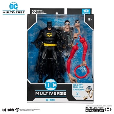 ***PRE ORDER*** McFarlane Toys DC Multiverse JLA Wave Batman (PLASTIC MAN BAF)