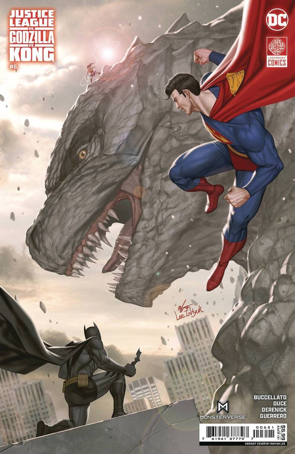 JUSTICE LEAGUE VS GODZILLA VS KONG #6 (OF 6) CVR B LEE CSV
DC COMICS
(20th March 2024)