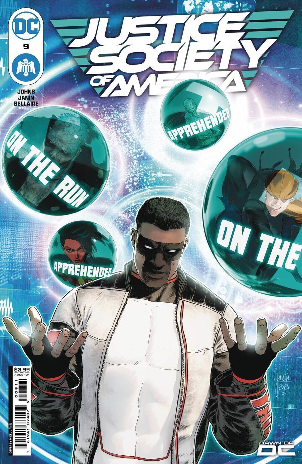 JUSTICE SOCIETY OF AMERICA #9 (OF 12) CVR A MIKEL JANIN
DC COMICS
(20th March 2024)