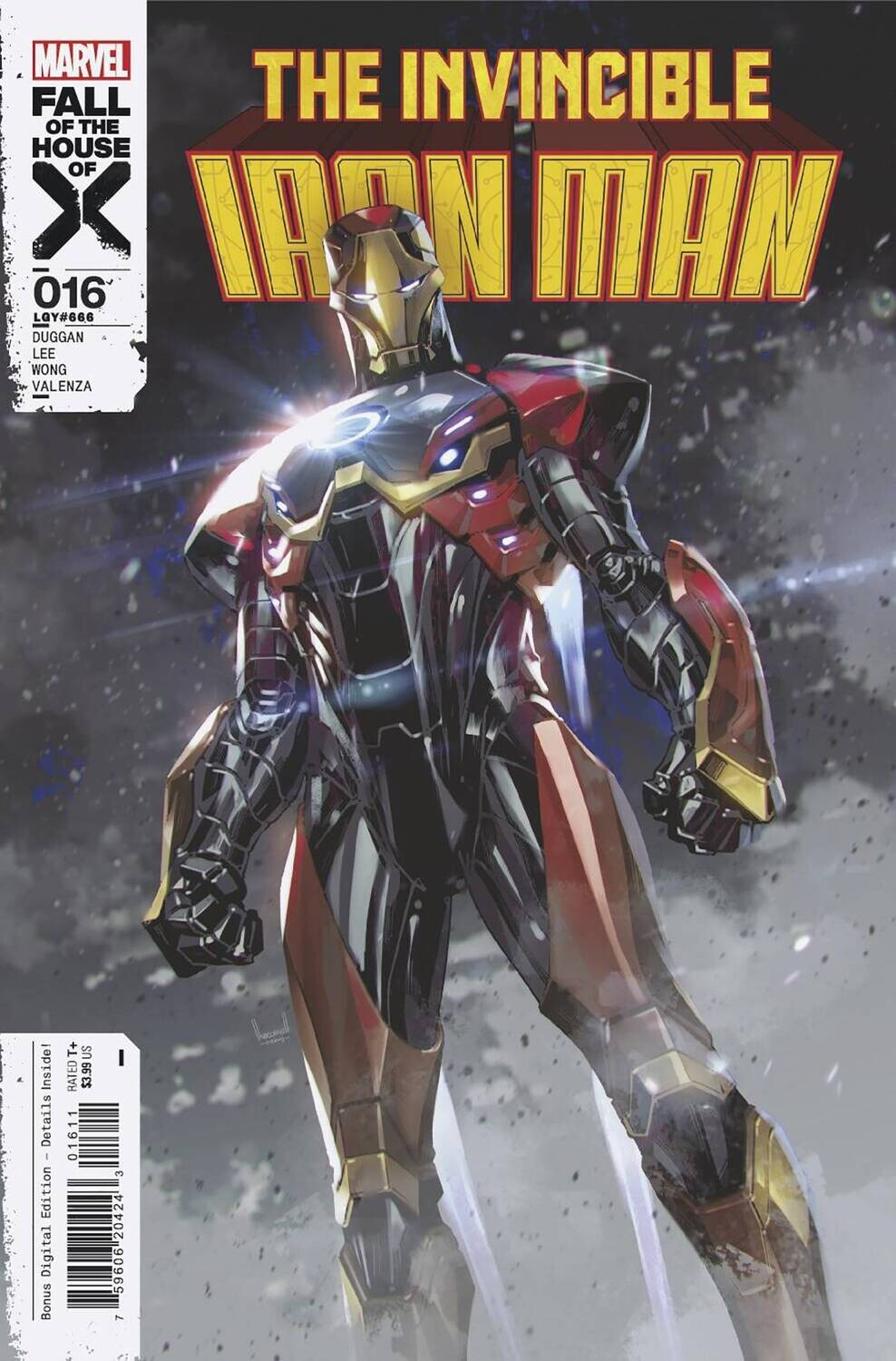 INVINCIBLE IRON MAN #16
MARVEL COMICS
(20th March 2024)