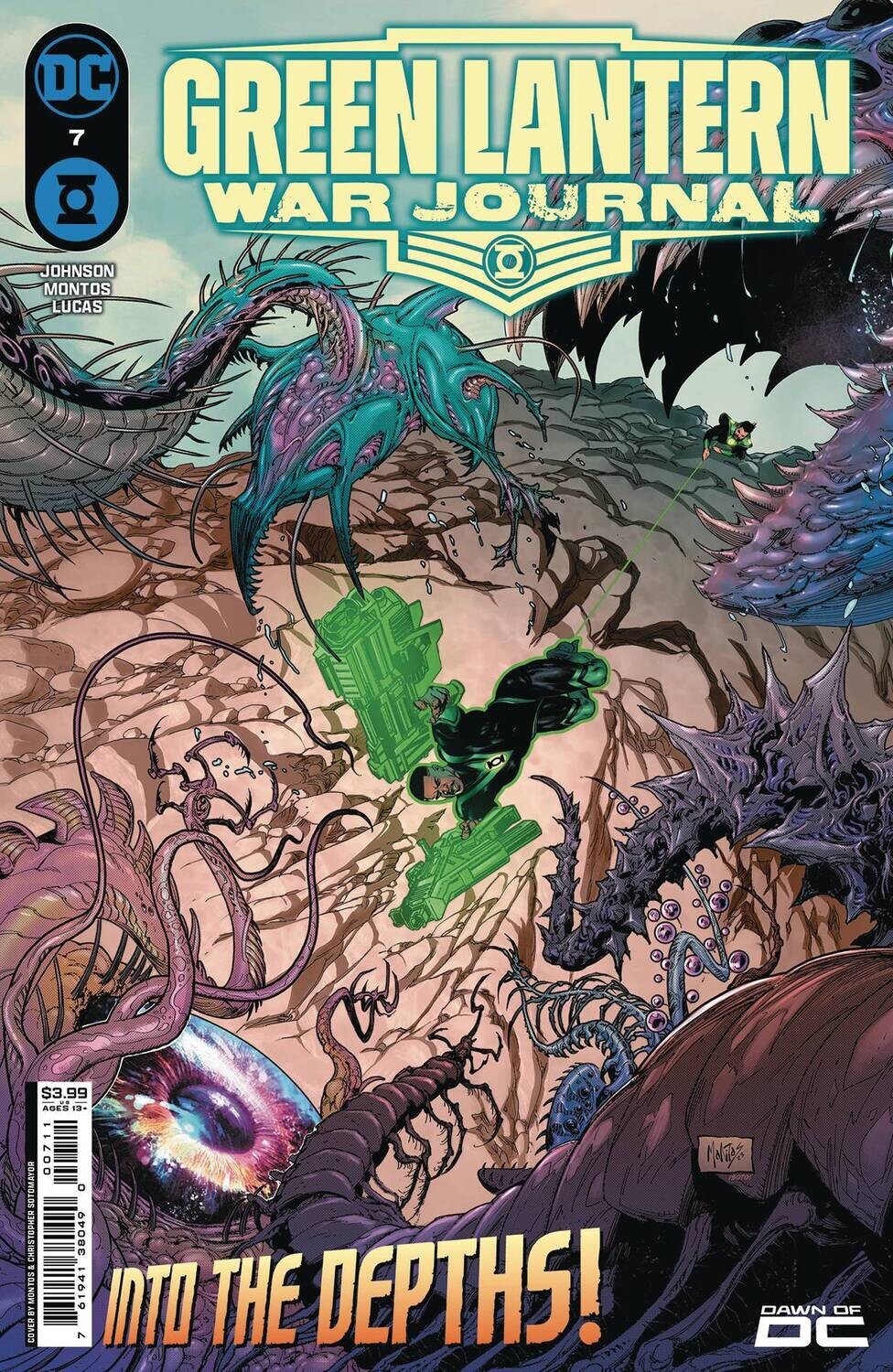 GREEN LANTERN WAR JOURNAL #7 CVR A MONTOS
DC COMICS
(20th March 2024)