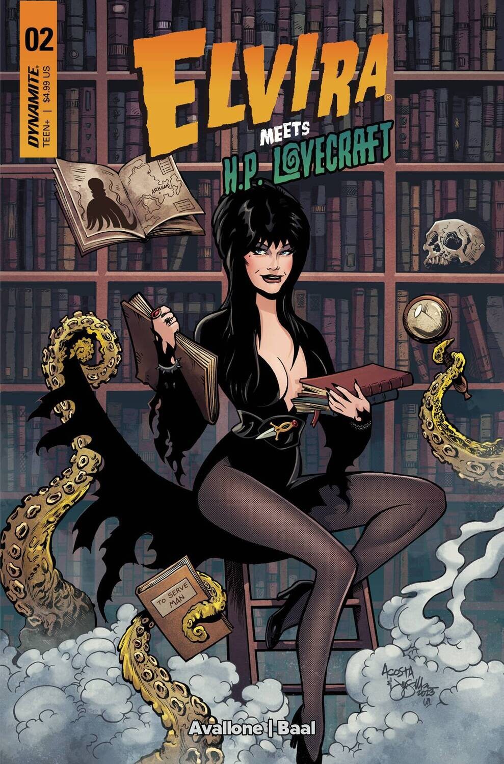 ELVIRA MEETS HP LOVECRAFT #2 CVR A ACOSTA
DYNAMITE
(20th March 2024)