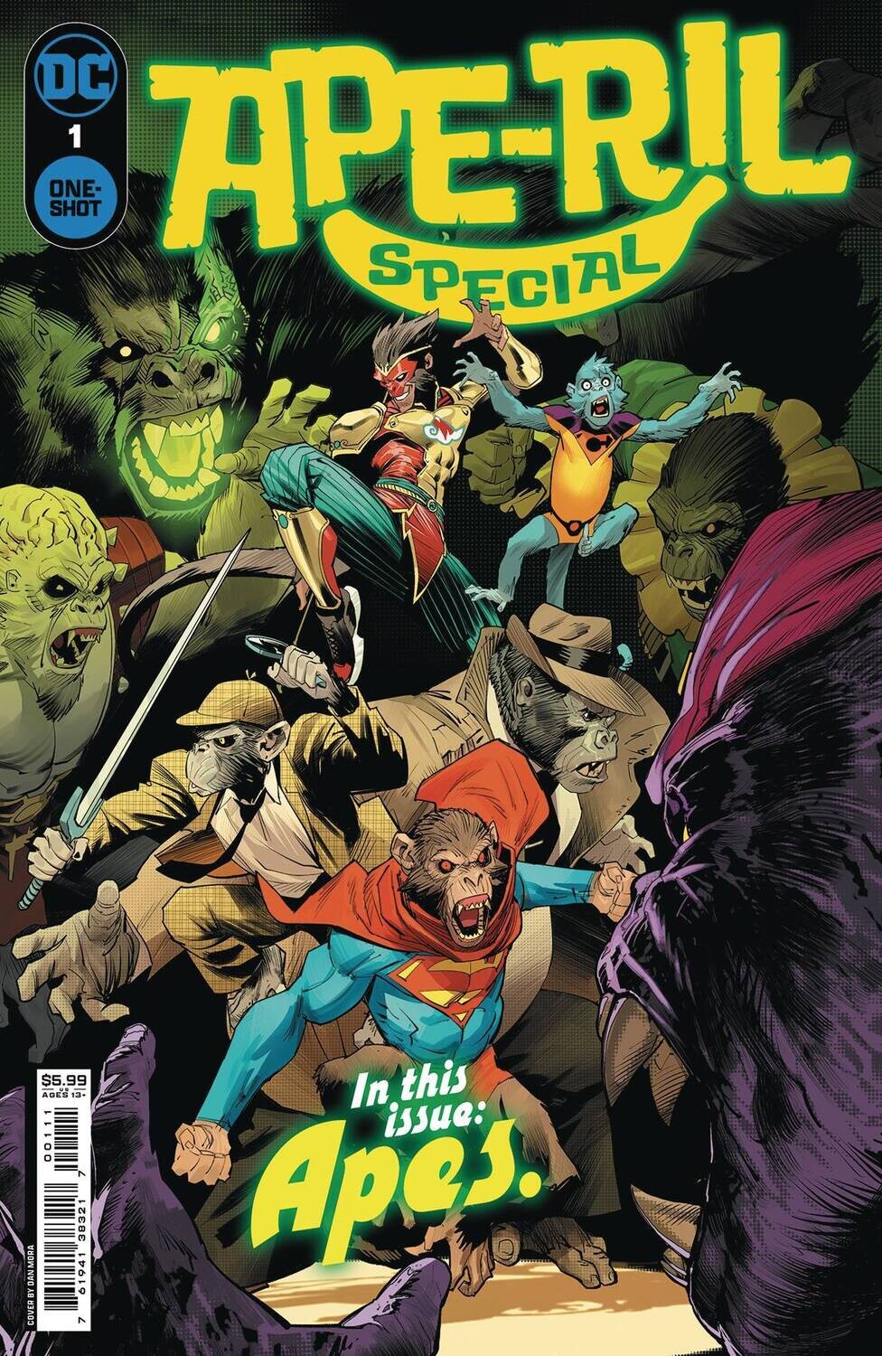 APE-RIL SPECIAL #1 (ONE SHOT) CVR A DAN MORA
DC COMICS
(20th March 2024)