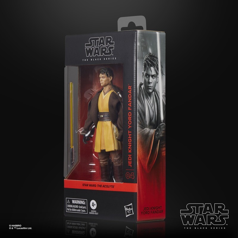 Star Wars The Black Series 6 Star Wars The Black Series 6" Jedi Knight Yord Fandar (The Acolyte)