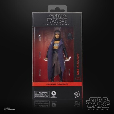 ***PRE ORDER*** Star Wars The Black Series 6" Mae (Assassin) (The Acolyte)