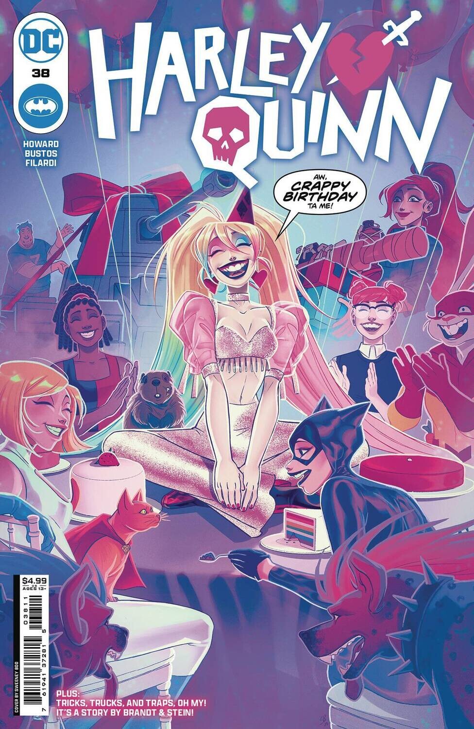 HARLEY QUINN #38 CVR A SWEENEY BOO
DC COMICS
(27th March 2024)