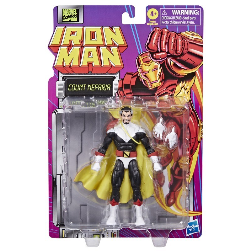 Marvel Legends Series 6" Iron Man Retro Count Nefaria