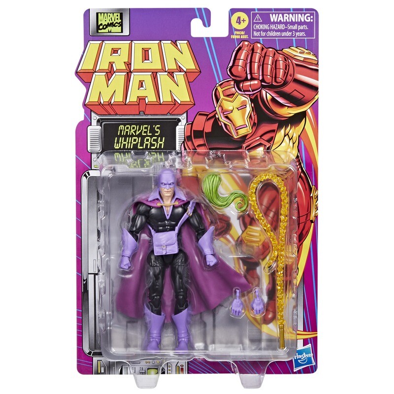 Marvel Legends Series 6" Iron Man Retro Marvel's Whiplash
