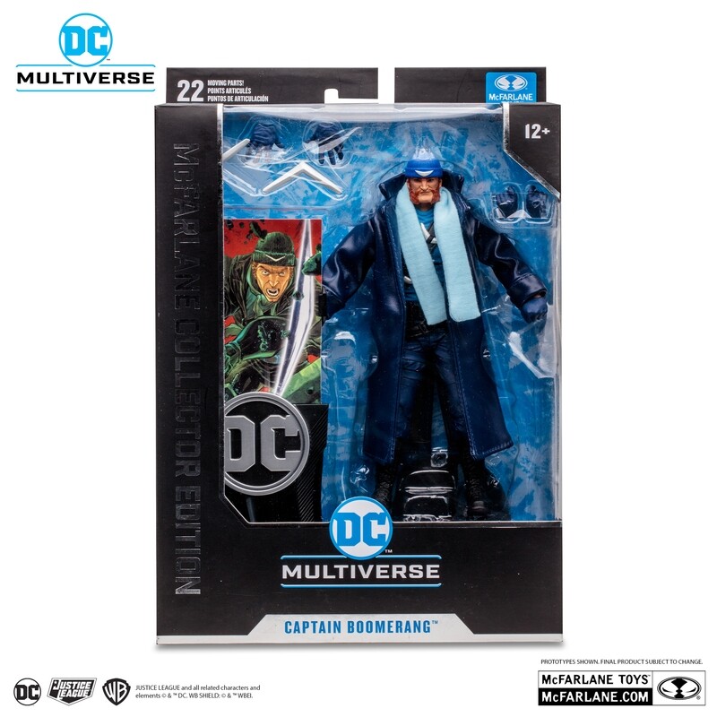 MCFARLANE TOYS DC MULTIVERSE COLLECTOR EDITION CAPTAIN BOOMERANG (THE FLASH) MCFARLANE TOYS DC MULTIVERSE COLLECTOR EDITION CAPTAIN BOOMERANG (THE FLASH)