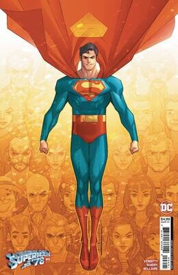 SUPERMAN 78 THE METAL CURTAIN #6 (OF 6) CVR B YILDRIM CSV
DC COMICS
(4th April 2024)