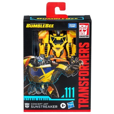 ***PRE ORDER*** Transformers Studio Series Deluxe Transformers: Bumblebee 111 Concept Art Sunstreaker