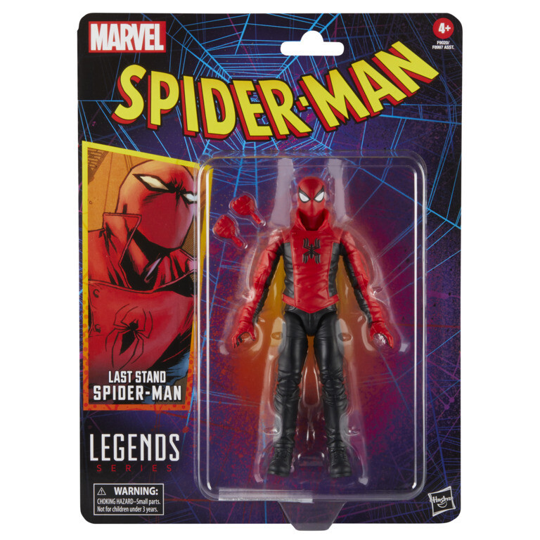 Marvel Legends 6" Spider-Man Retro Wave 4 Last Stand Spider-Man