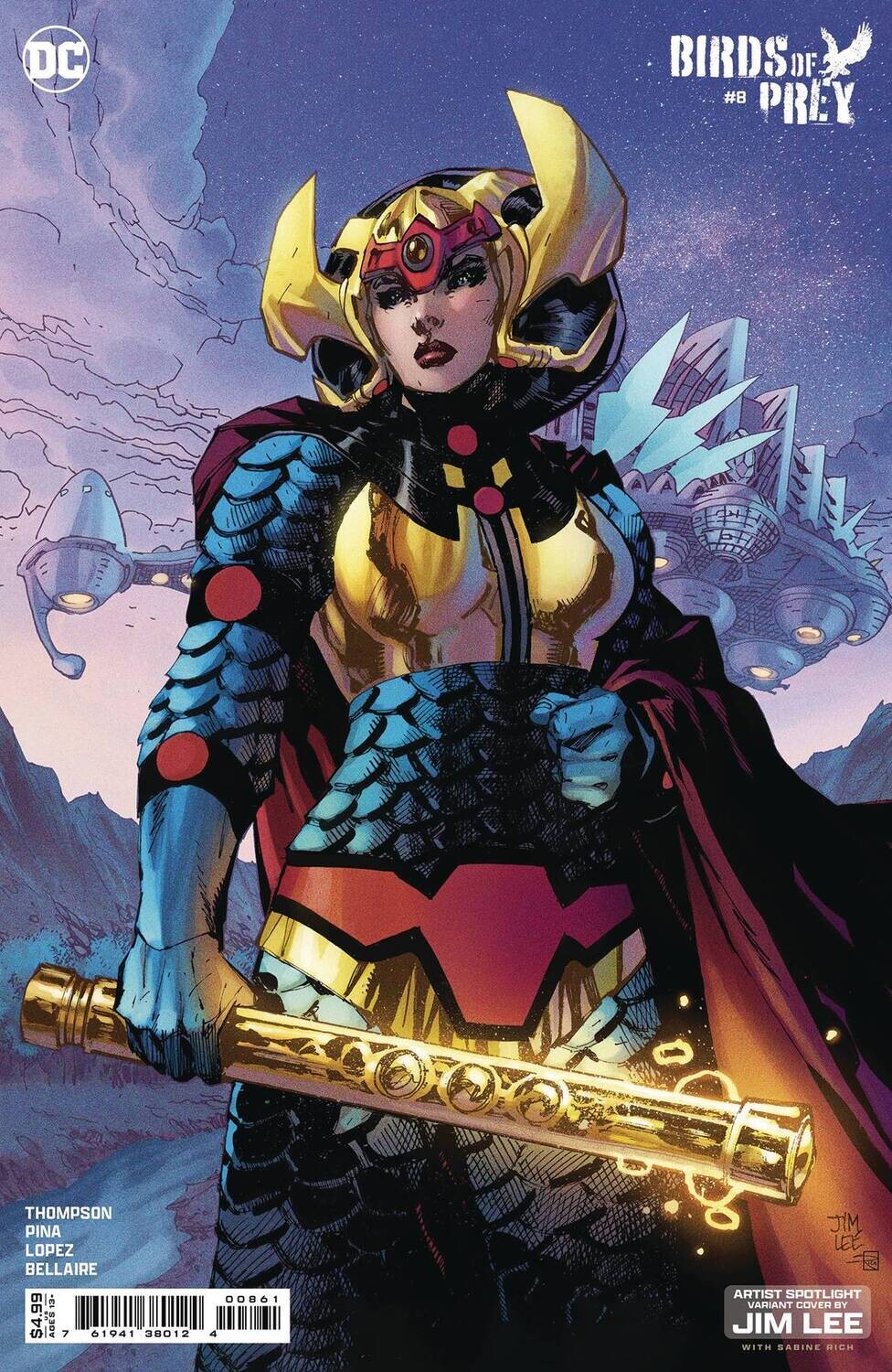 BIRDS OF PREY #8 CVR D JIM LEE ARTIST SPOTLIGHT CSV
DC COMICS
(4th April 2024)