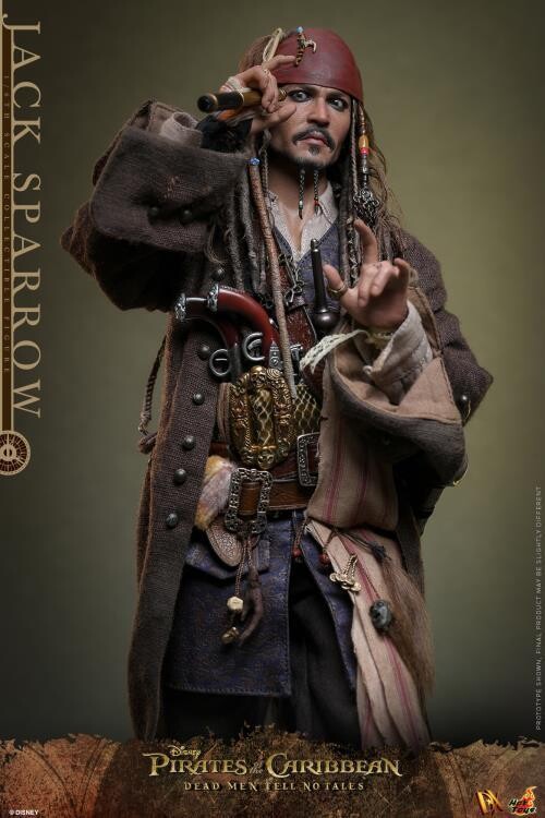 **PRE ORDER** Hot Toys Pirates of the Caribbean: Dead Men Tell No Tales Captain Jack Sparrow (Collector Edition) 1/6th Scale Collectible Figure **PRE ORDER** Hot Toys Pirates of the Caribbean: Dead Men Tell No Tales Captain Jack Sparrow (Collector Edition) 1/6th Scale Collectible Figure