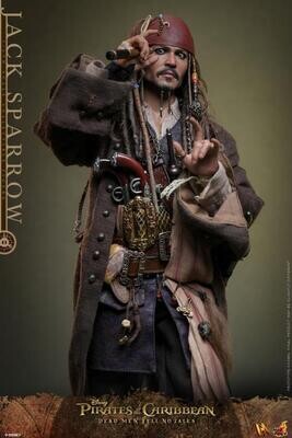 **PRE ORDER** Hot Toys Pirates of the Caribbean: Dead Men Tell No Tales Captain Jack Sparrow (Collector Edition) 1/6th Scale Collectible Figure