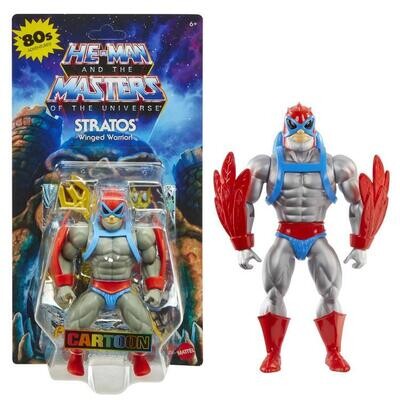Masters of the Universe Origins STRATOS (FILMATION) Action Figure (VARIED EU/US CARD)