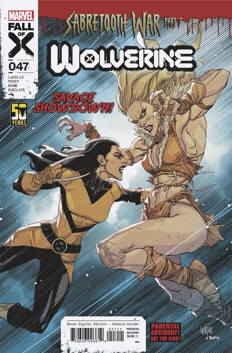 WOLVERINE #47
MARVEL COMICS
(10th April 2024)