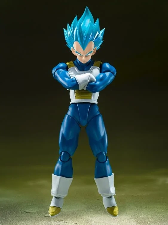 Bandai Dragon Ball SUPER S.H Figuarts Super Saiyan God Super Saiyan Vegeta (Unwavering Saiyan Pride)