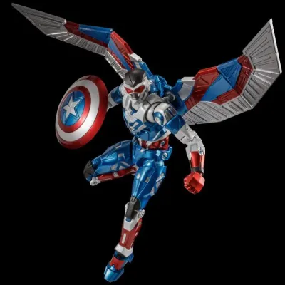 **PRE-ORDER** SEN-TI-NEL Fighting Armor Captain America (Sam Wilson) Action Figure