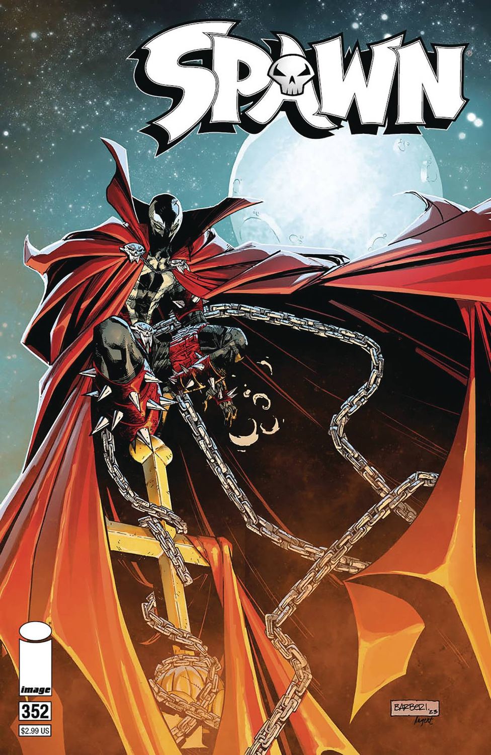 SPAWN #352 CVR A BARBERI
IMAGE COMICS
(17th April 2024)