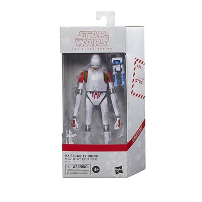 Star Wars The Black Series 6" KX Security Droid (Holiday Edition)