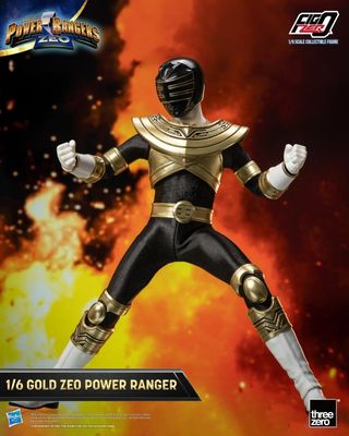 **PRE ORDER** Threezero Power Rangers Zeo Gold Ranger 1:6 Scale Action Figure