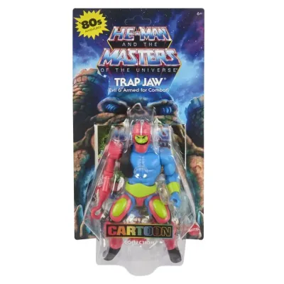 Masters of the Universe Origins TRAP JAW (FILMATION) Action Figure (VARIED EU/US CARD)