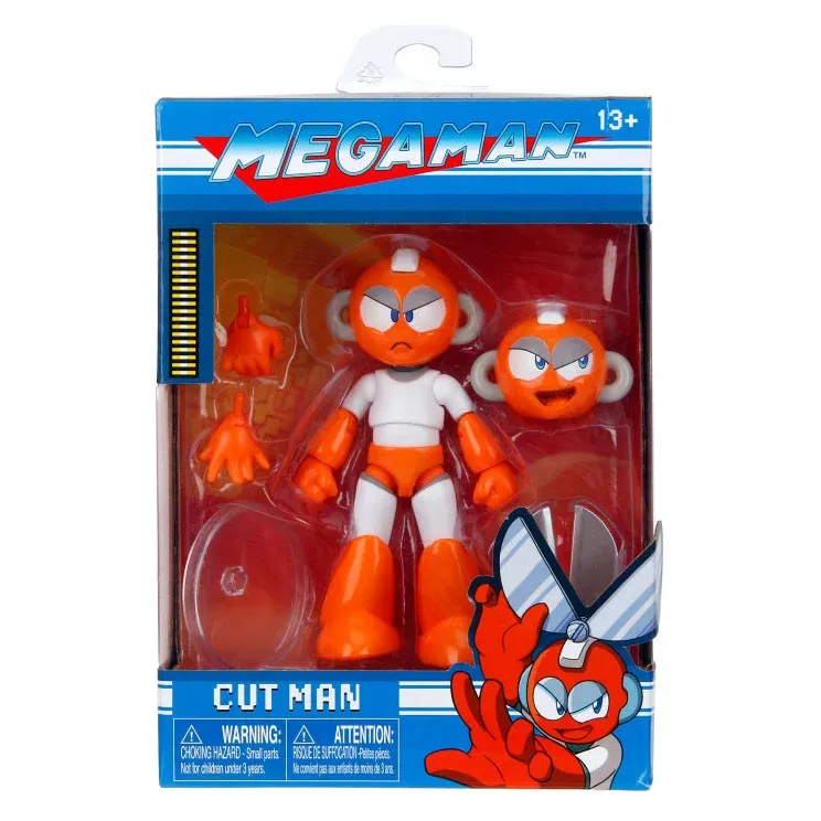 JADA TOYS MEGA MAN: Cut Man 6-Inch Action Figure JADA TOYS MEGA MAN: Cut Man 6-Inch Action Figure