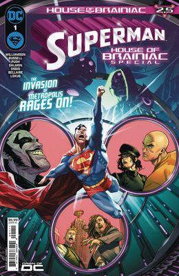 SUPERMAN HOUSE OF BRAINIAC SPECIAL #1 OS CVR A CAMPBELL HOB
DC COMICS
(1st May 2024)