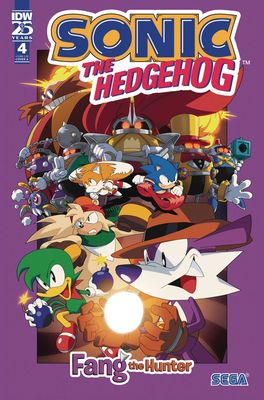 SONIC THE HEDGEHOG FANG HUNTER #4 CVR A HAMMERSTROM
IDW
(1st May 2024)