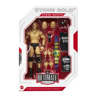 WWE Ultimate Edition Greatest Hits Stone Cold Steve Austin Action Figure