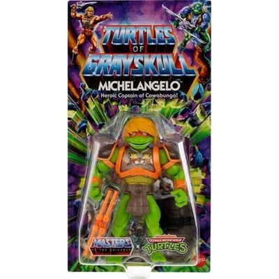 ***COMING SOON*** Masters of the Universe Origins Turtles of Grayskull Michelangelo Action Figure