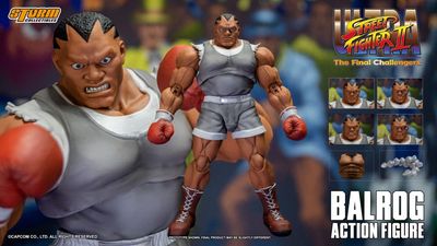 STORM COLLECTIBLES Ultra Street Fighter II The Final Challengers Balrog (Grey Ver.) 1/12 Scale Figure