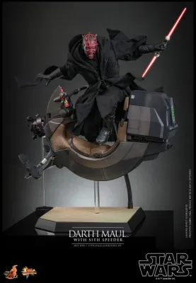 **PRE ORDER** Hot Toys Star Wars Darth Maul With Sith Speeder (The Phantom Menace) COLLECTOR EDITION