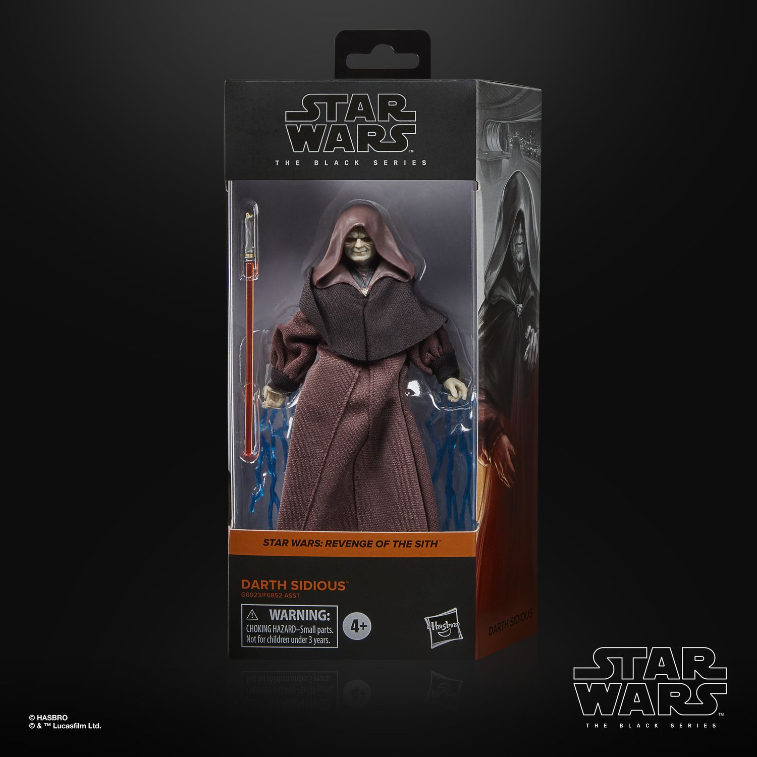 Star Wars The Black Series 6"  Darth Sidious (Revenge of the Sith)